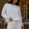 Fior Nights Jumper in White